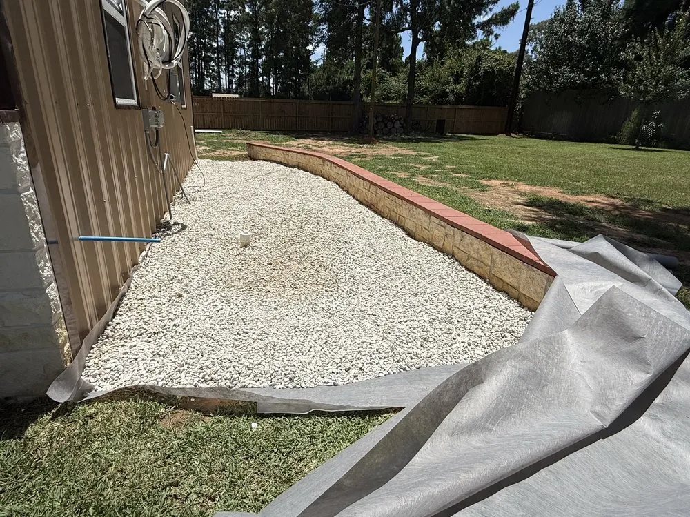 Professional landscape design for residential properties in The Woodlands, TX by Sprinklers Scape