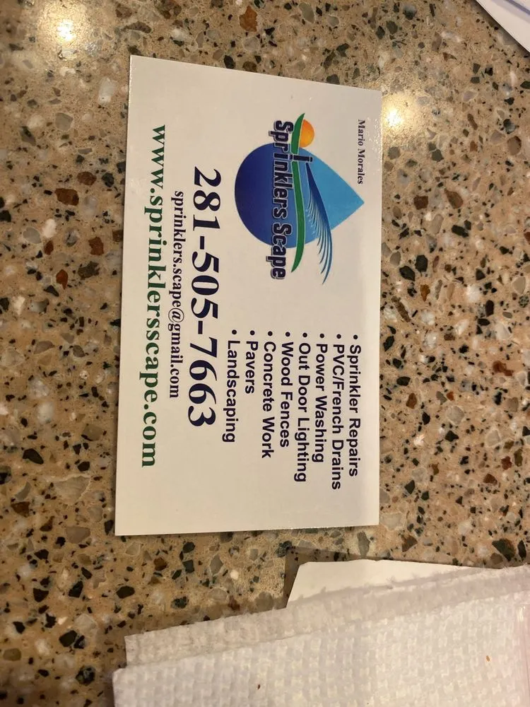 Custom outdoor landscaping for beautiful yards in The Woodlands, TX by Sprinklers Scape