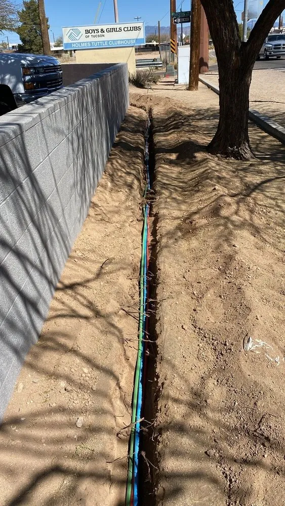 Custom yard cleanup service in Tucson, AZ by Sprouty Irrigation