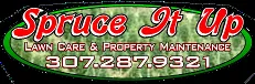 Spruce it Up Lawn Care & property Maintenance Logo
