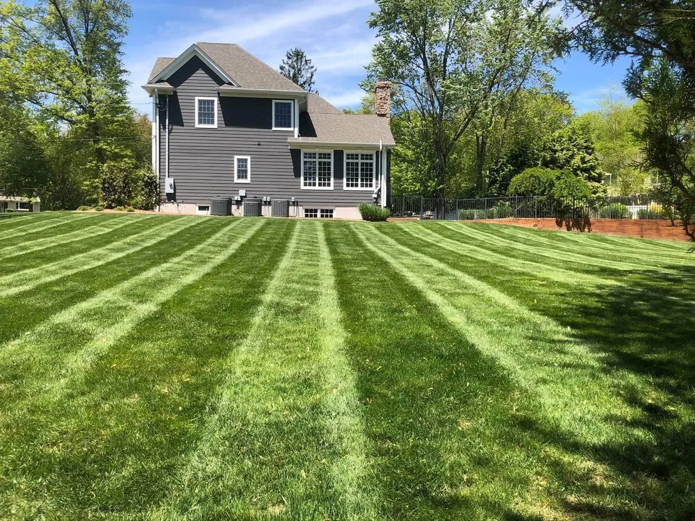 Professional lawn mowing service in Mahwah, NJ by Spruce Springs Landscaping