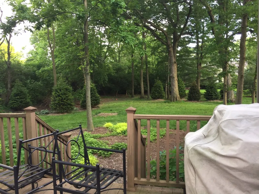 Custom landscape design in Byron Center, MI by Spruce Trees Direct