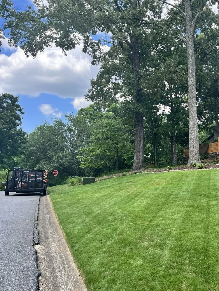 Custom landscaping services in Kennesaw, GA by Sprucing Up GA