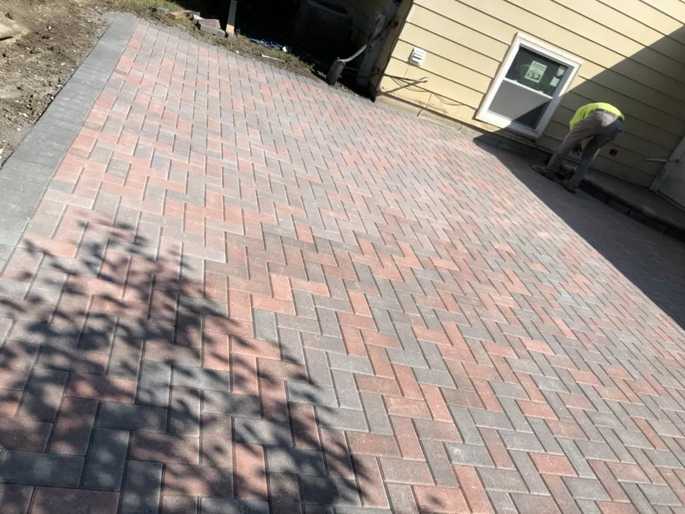 Custom outdoor landscaping in Streamwood, IL by Sps Landscaping