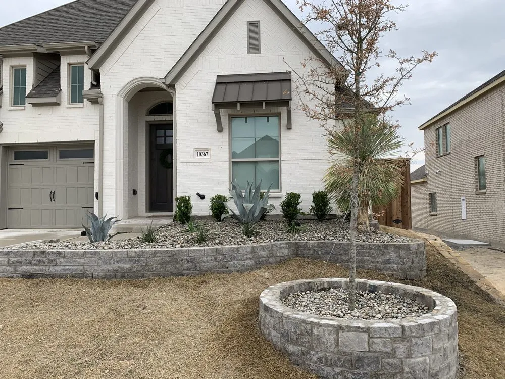 Local residential landscaping for homes in Mansfield, TX by Spur Landscape