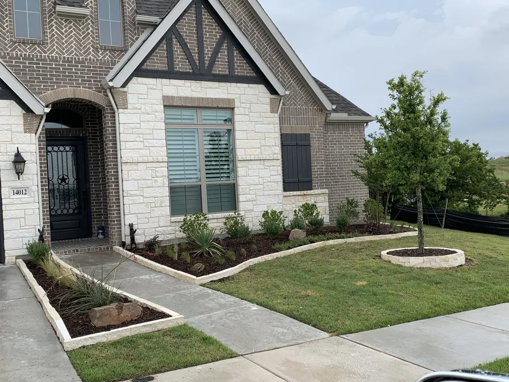 Custom residential landscaping in Mansfield, TX - Spur Landscape