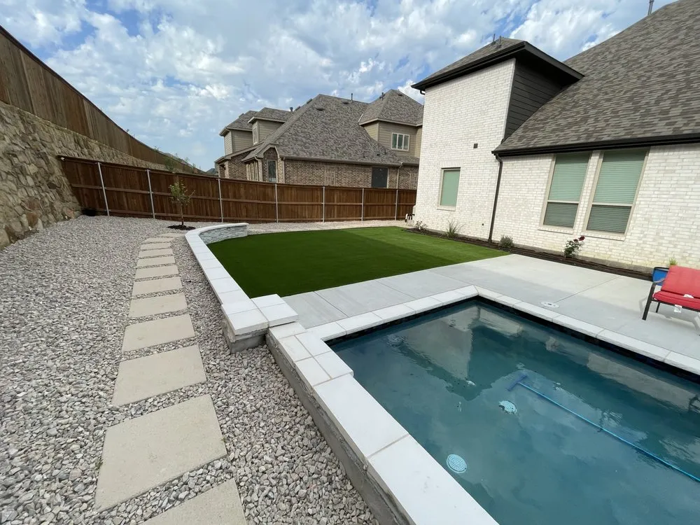 Affordable garden landscaping for beautiful yards in Mansfield, TX by Spur Landscape