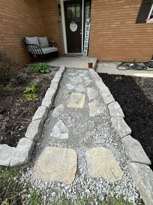 Professional yard cleanup service for beautiful yards in Springfield, OH by Spurs Plus Sprouts Fencing and Landscaping