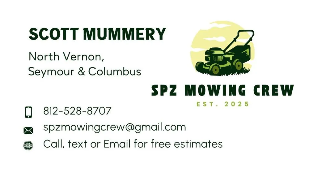 Expert lawn mowing service experts serving Columbus, IN - SPZ Mowing Crew