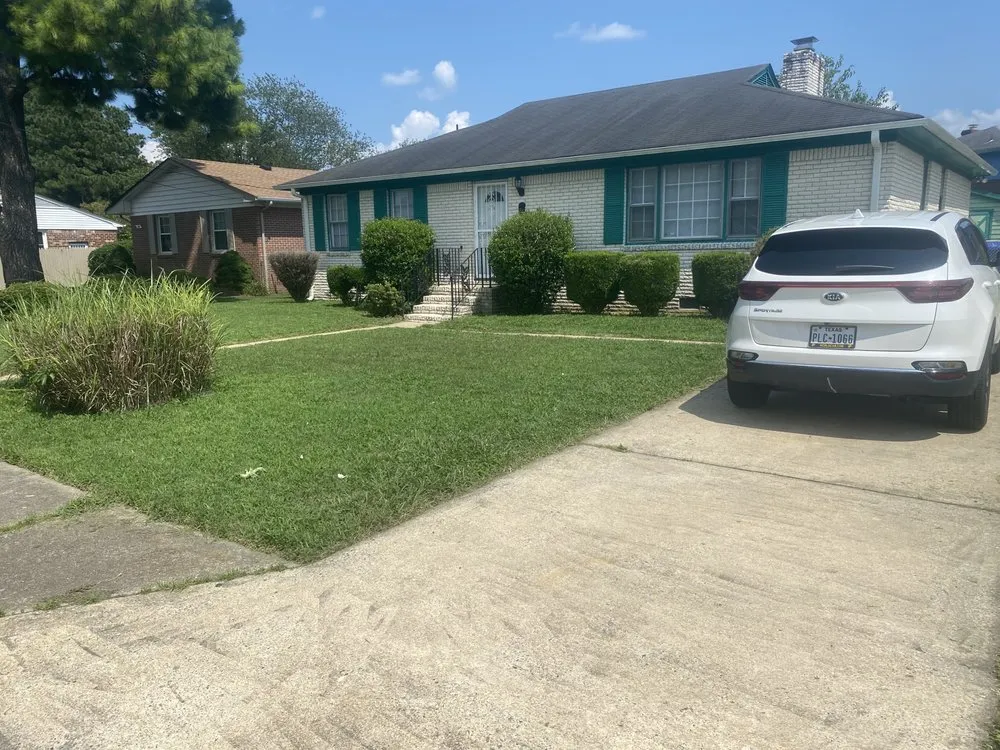 Affordable lawn care service for homes in Hampton, VA by Square By Design