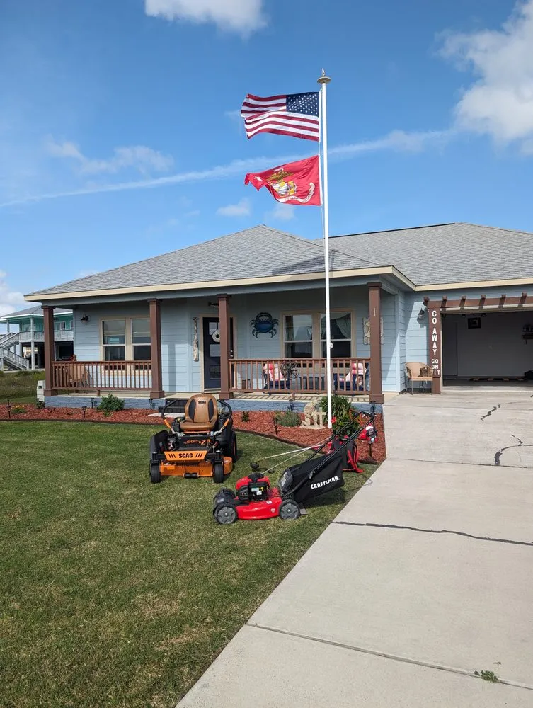 Professional lawn care service in Rockport, TX by Squared Away Lawn Care