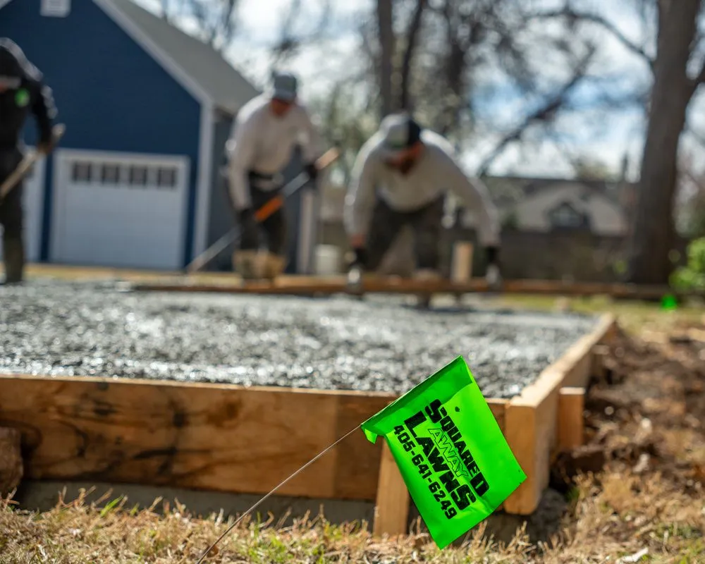 Local landscaping services with custom design across Edmond, OK - Squared Away Lawns