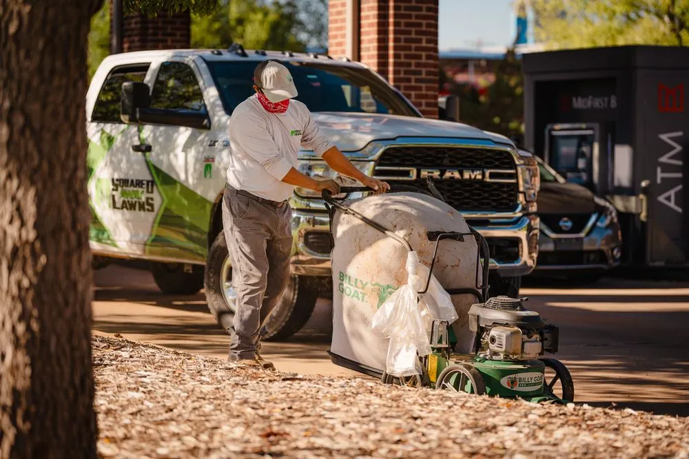 Professional garden landscaping for homes across Edmond, OK - Squared Away Lawns