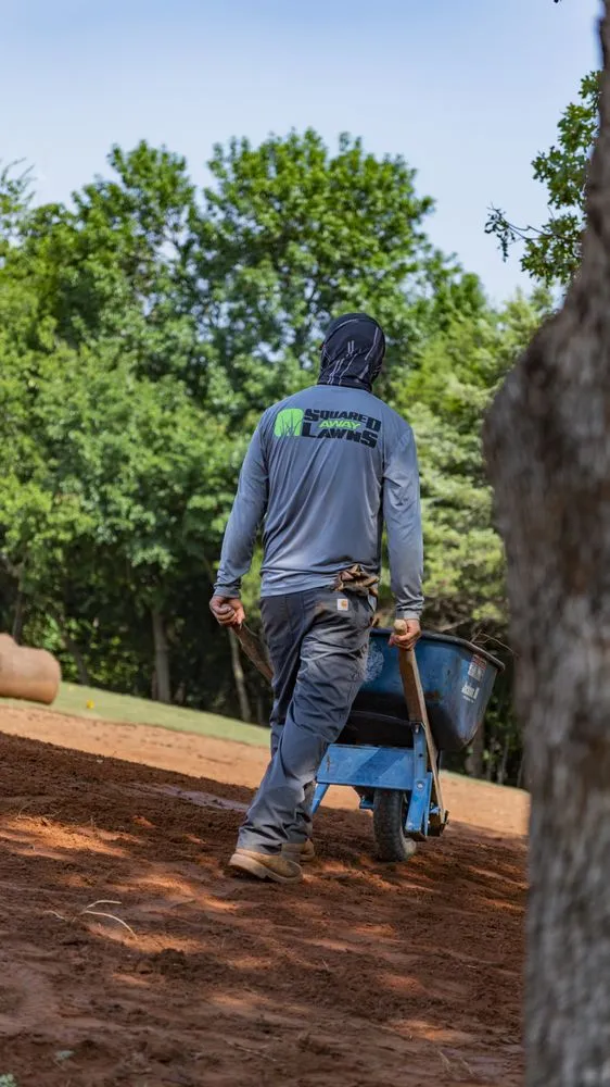 Custom residential landscaping experts serving Edmond, OK - Squared Away Lawns