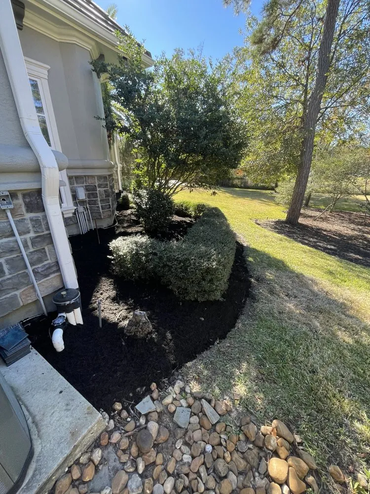 Expert lawn mowing service in Conroe, TX by Squared Away Maintenance