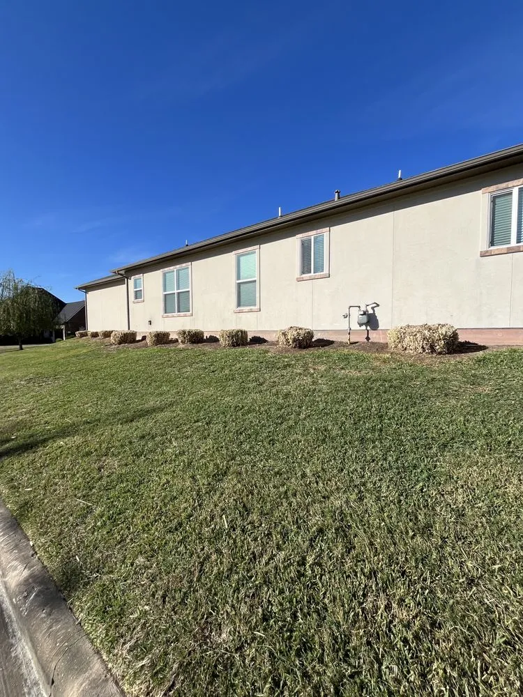 Custom garden landscaping for year-round maintenance across Conroe, TX - Squared Away Maintenance