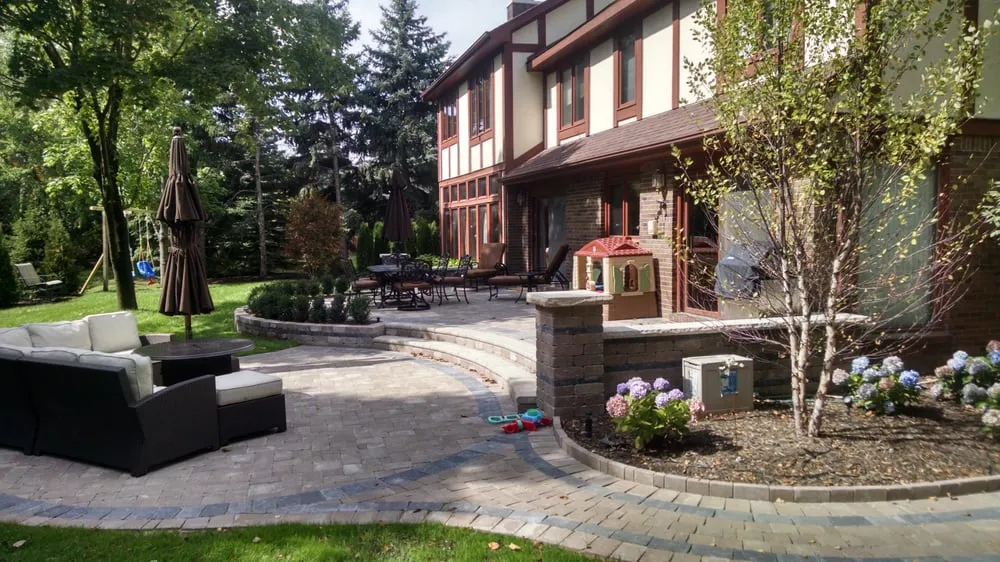 Custom garden landscaping near you across Commerce Charter Township, MI - Squeals Landscaping