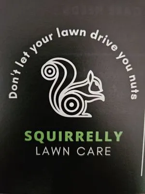 Squirrelly Lawn Care Logo