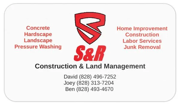 S&R Construction & Land Management Logo