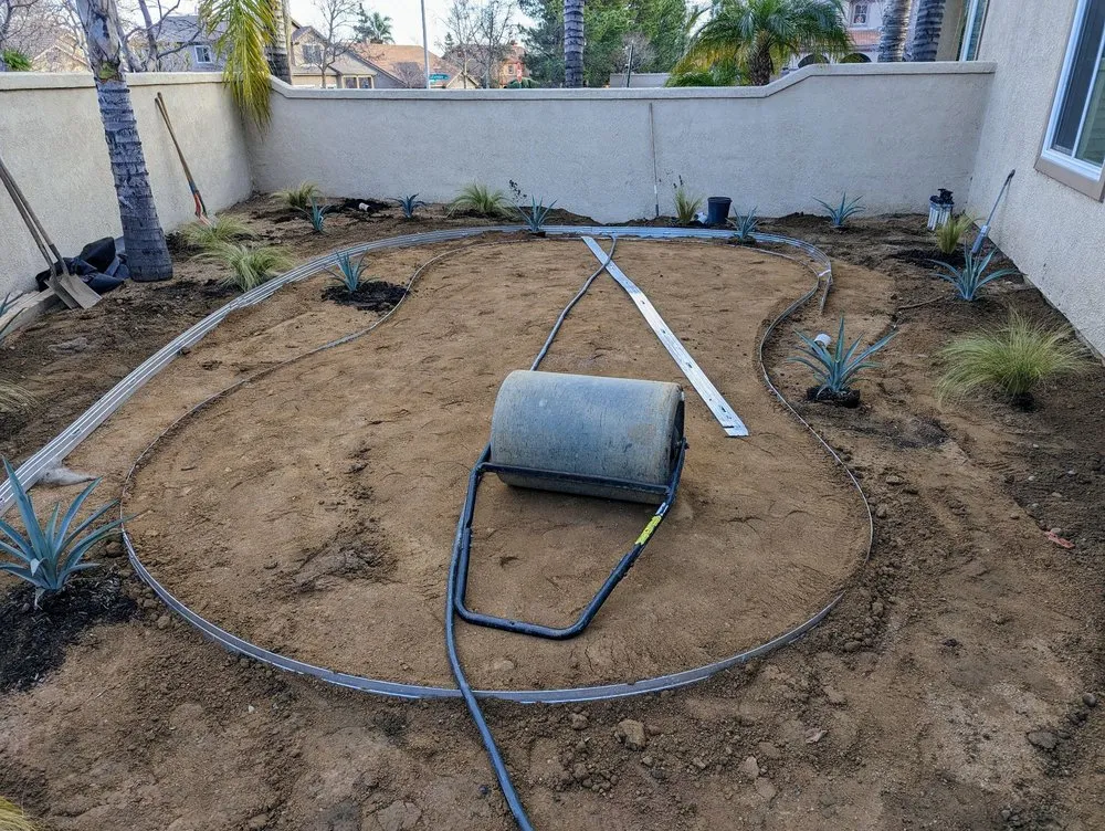 Professional landscape installation in Montclair, CA by Sr Landscape