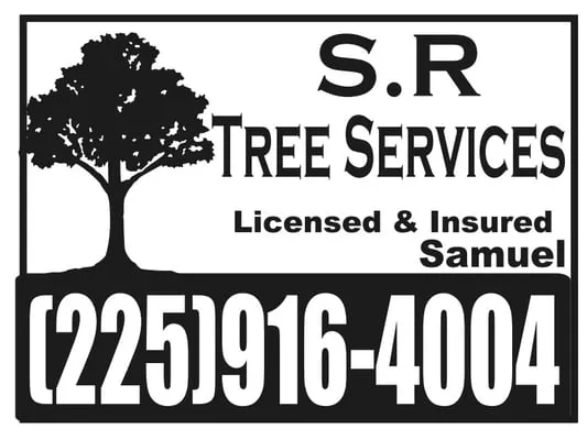 S.R Tree Services Logo