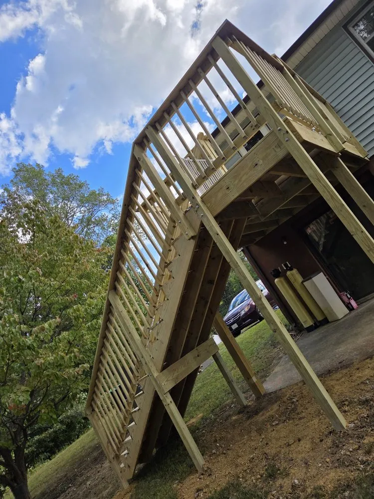 Local landscape installation in Fredericksburg, VA by SR&A Landscaping