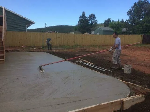 Professional yard maintenance in Piedmont, SD - SRS Concrete Services