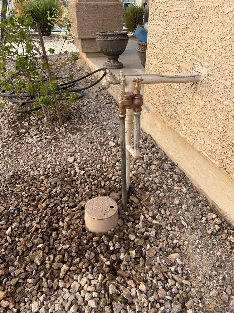 Professional outdoor landscaping with custom design in Buckeye, AZ by SRZ Landscaping