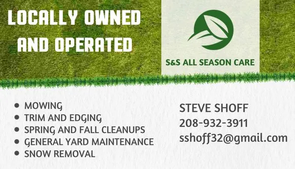 S&S All Season Care Logo