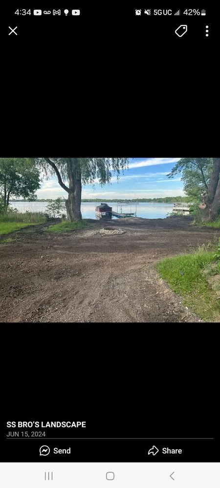 Reliable garden landscaping for residential properties in St. Cloud, MN by S&S Construction