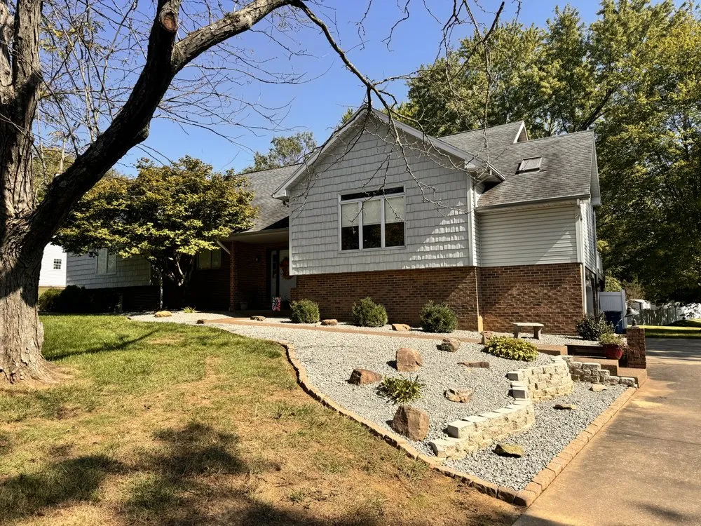 Custom garden landscaping for residential properties across Boonville, IN - S&S Landscape Management