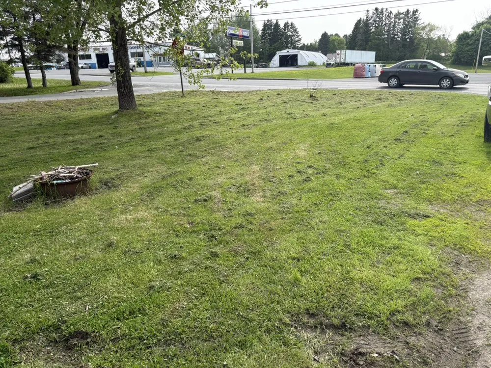 Custom yard cleanup service for beautiful yards in Caribou, ME by S&S Landscaping