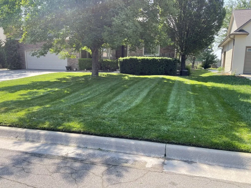 Affordable lawn mowing service for beautiful yards in Cheney, KS by S&S Landscaping