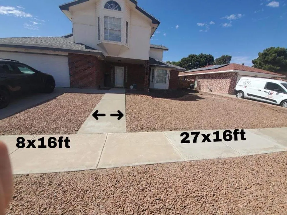 Affordable outdoor landscaping with custom design in El Paso, TX by S&S Landscaping