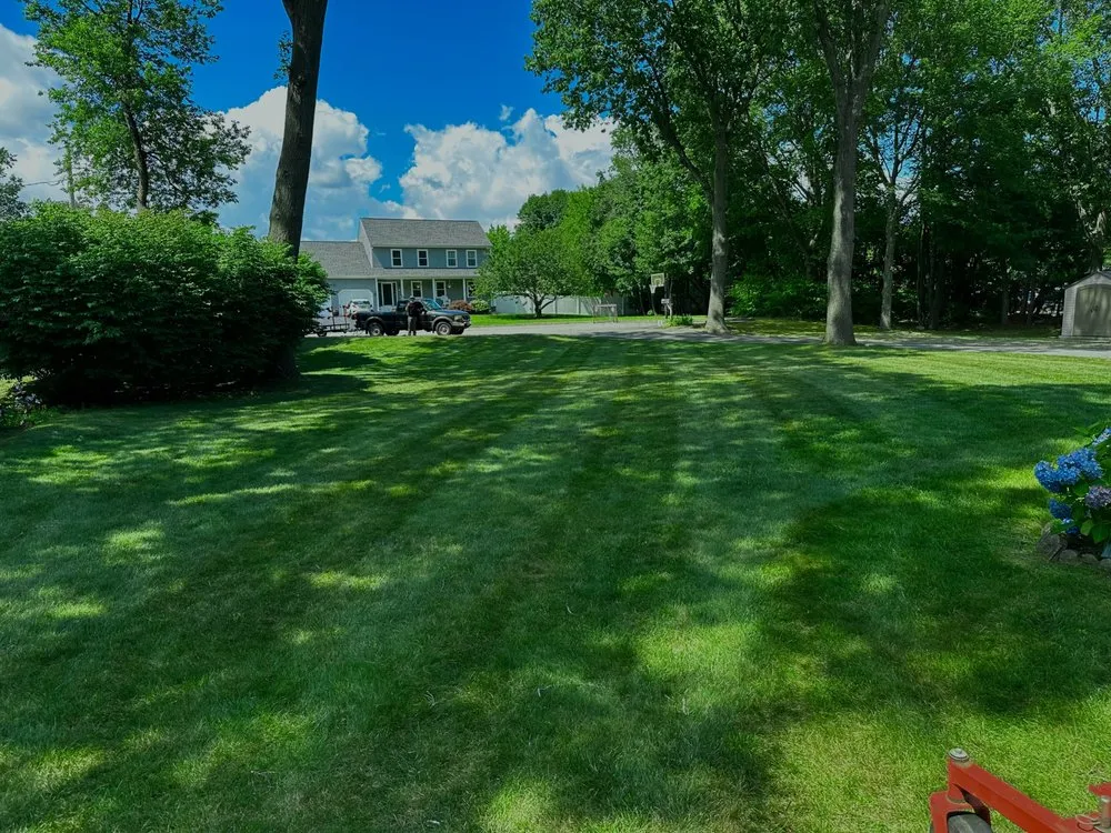 Custom lawn mowing service for year-round maintenance across Warwick, RI - S&S Lawn Care