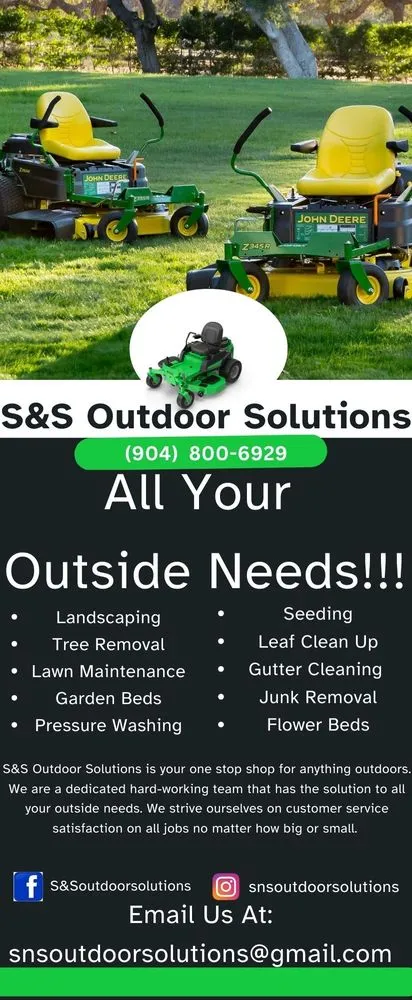 Affordable yard cleanup service in Tampa, FL by S&S Outdoor Solutions