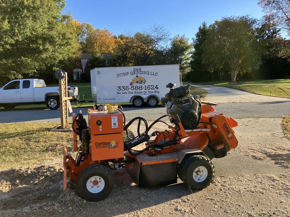 Expert yard maintenance in High Point, NC - S&S Stump Grinding