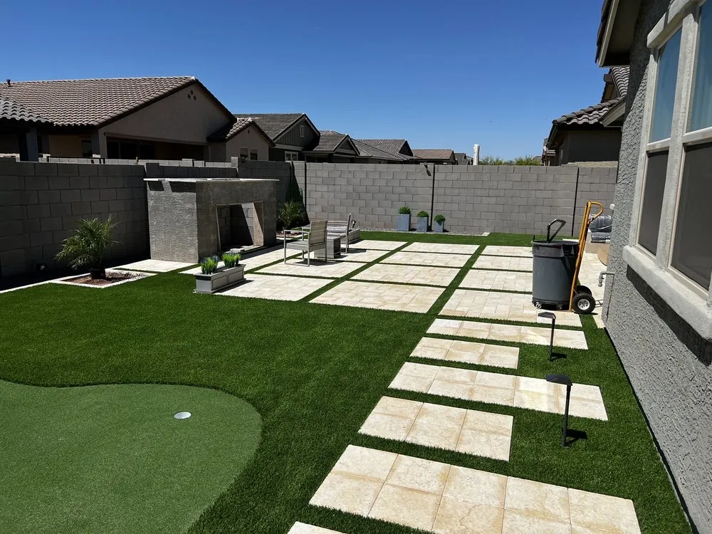 Affordable yard maintenance in Young, AZ by SS&J Landscaping
