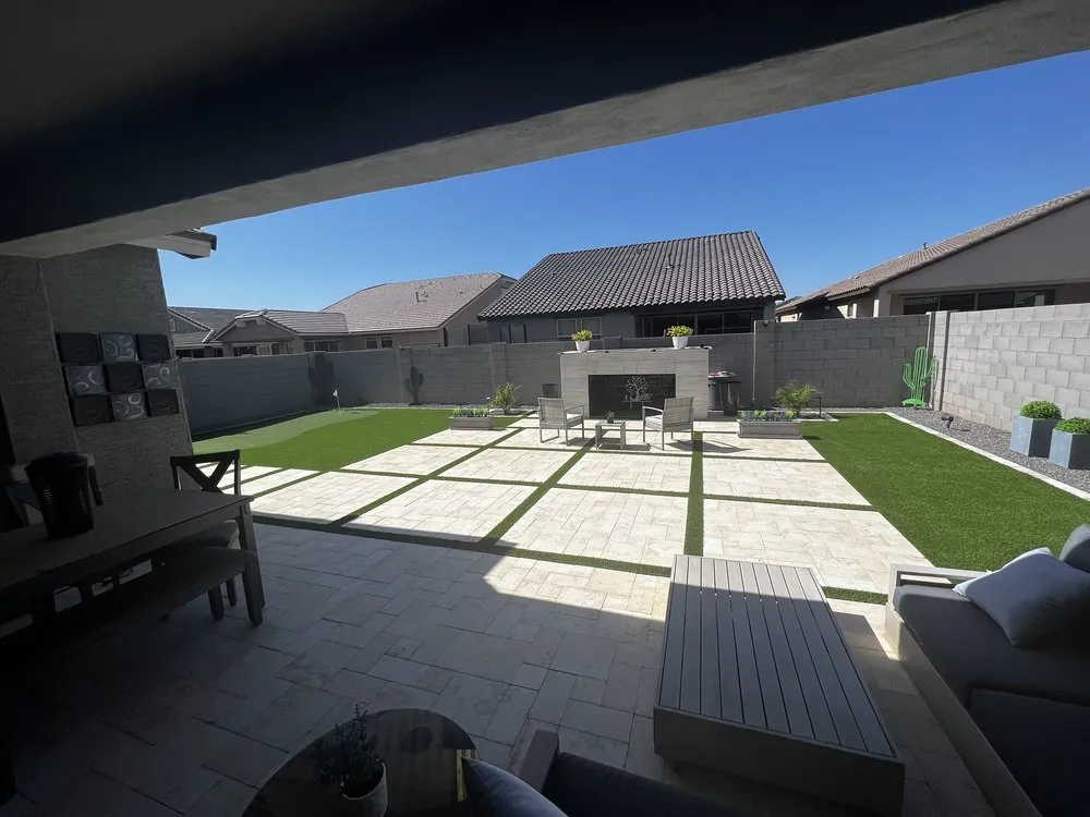 Local landscaping services for residential properties in Young, AZ by SS&J Landscaping