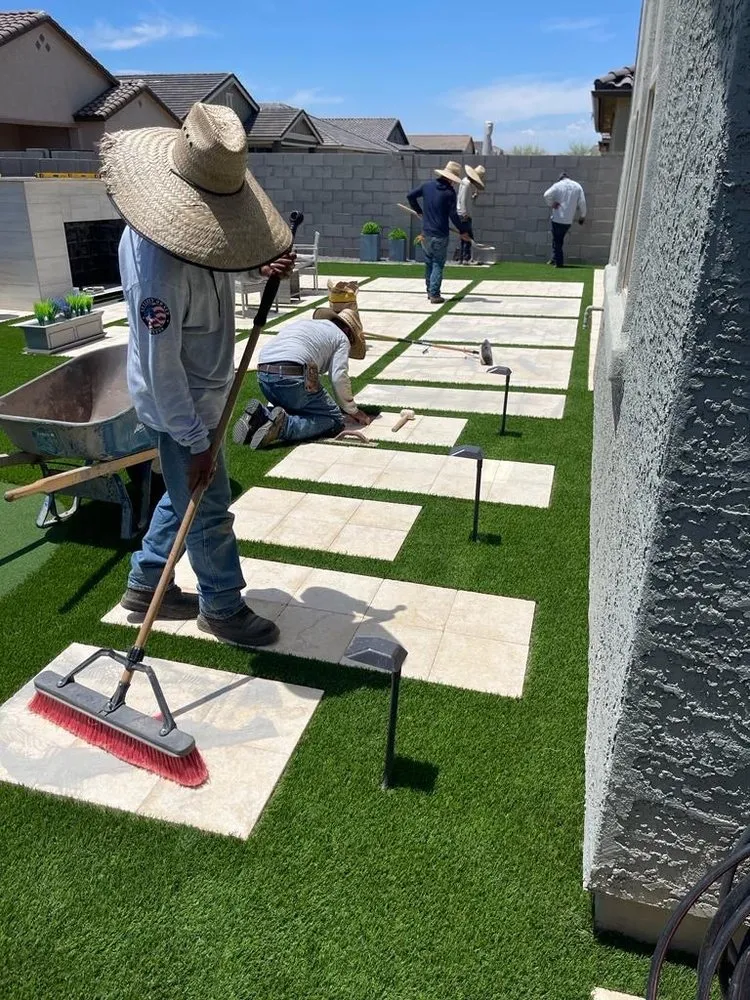 Top-rated yard cleanup service in Young, AZ by SS&J Landscaping