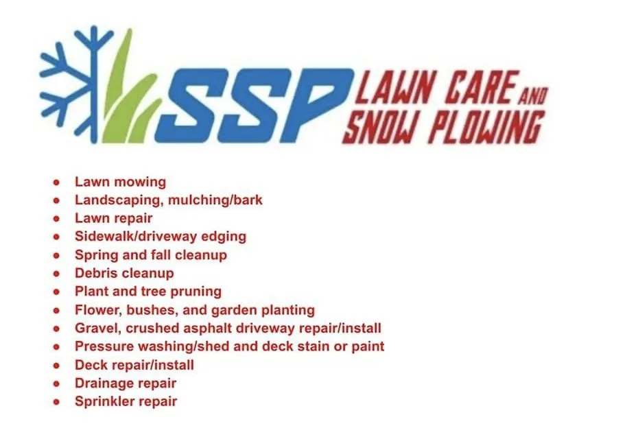 Expert yard cleanup service for residential properties across Lowell, MI - SSP Lawn Care and Snowplowing