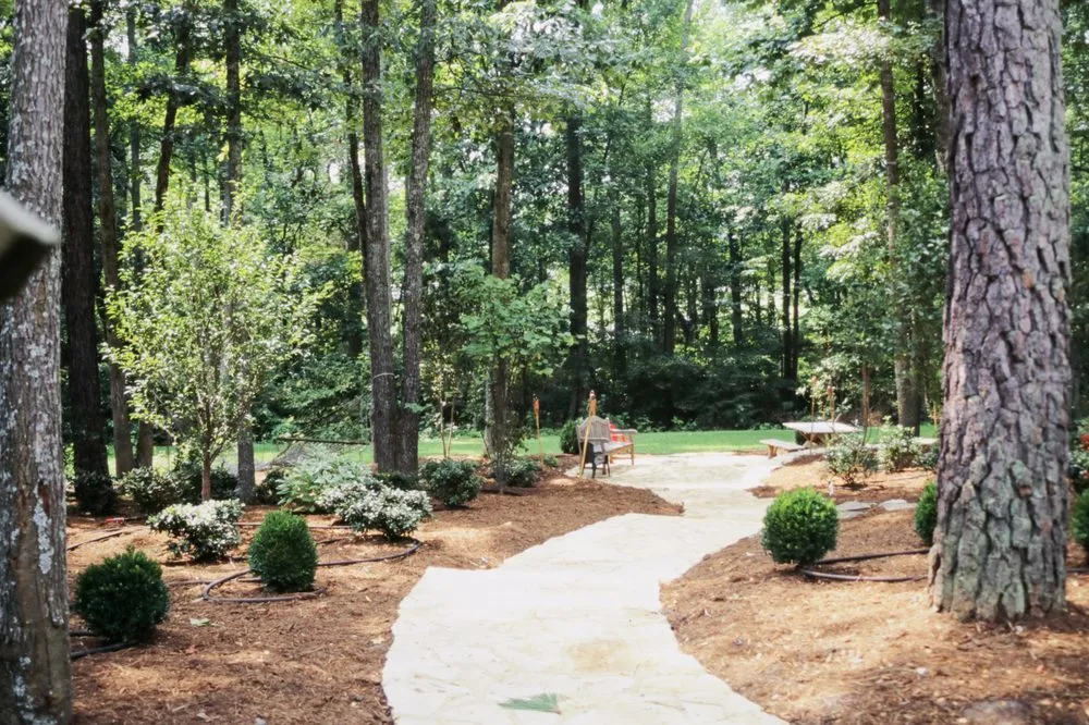 Custom landscape design in Callao, VA by St. George Landscape Design