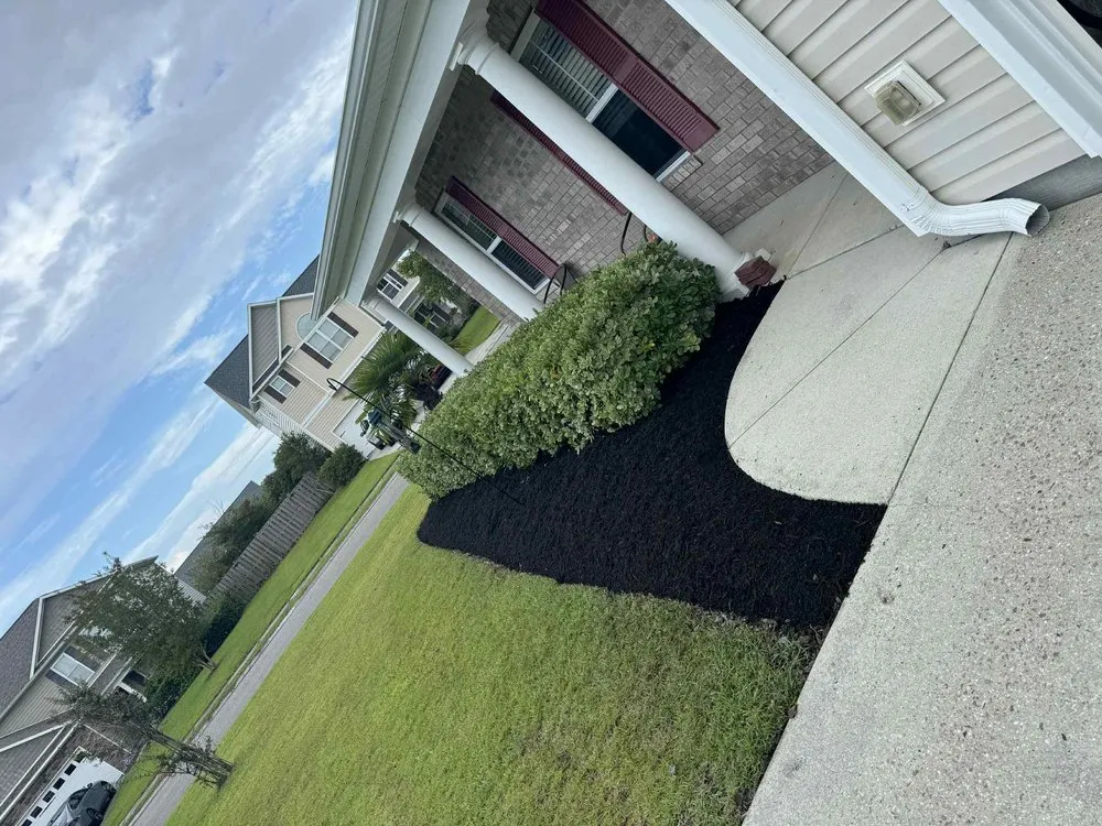 Affordable lawn mowing service with custom design across Wilmington, NC - St John’s Lawn & Landscape