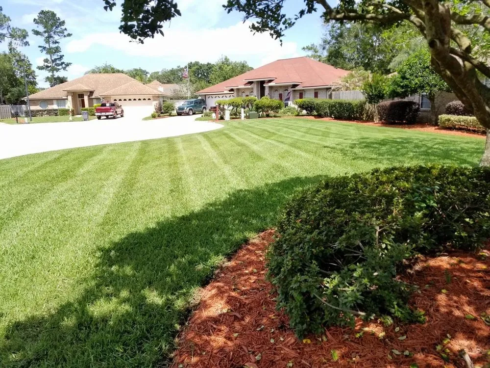 Professional garden landscaping in Saint Augustine, FL by St. Johns Lawn & Landscaping