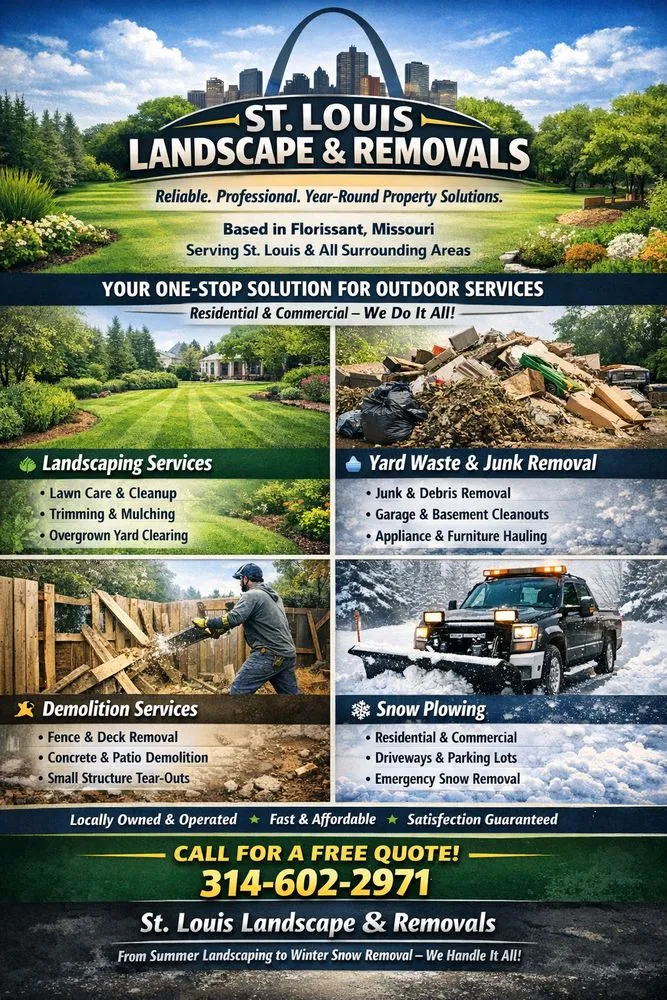 Reliable residential landscaping in Hazelwood, MO - St Louis Landscape & Removals