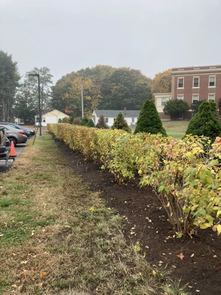 Custom garden landscaping in Biddeford, ME by St onge and Sons