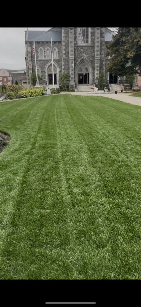 Expert landscape installation in Lowell, MA by St Patrick Landscaping