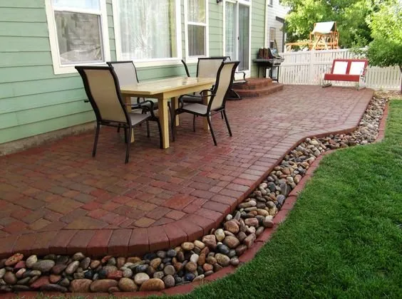 Professional residential landscaping for beautiful yards in Dacono, CO by St. Vrain Block Company