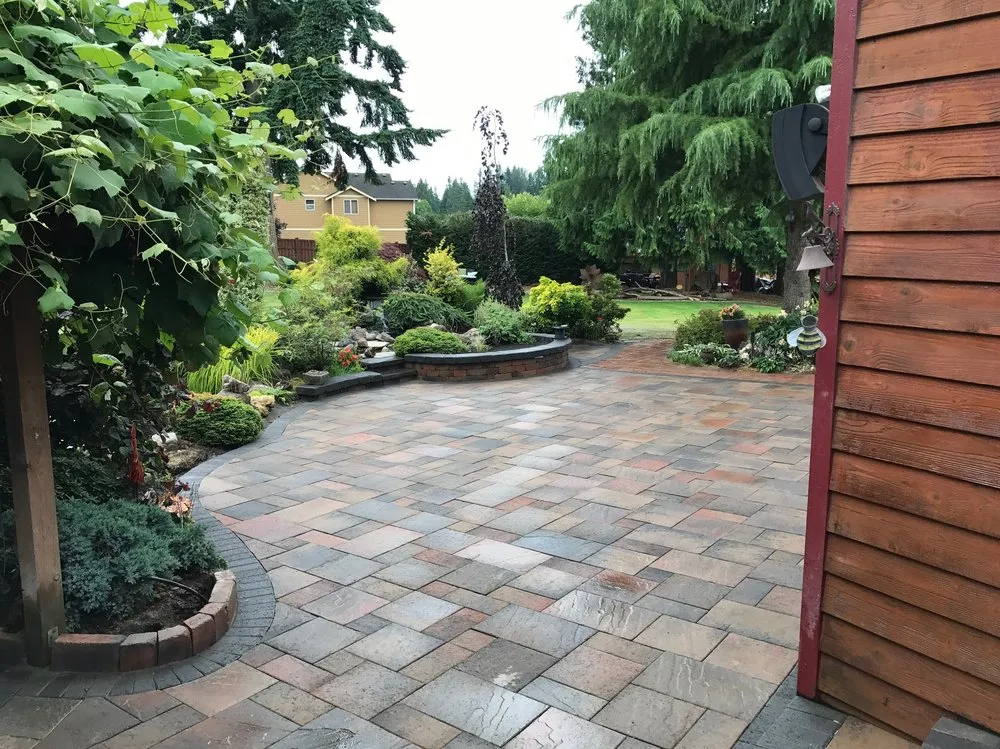 Custom landscaping services for residential properties in Olympia, WA by Sta-Built Construction