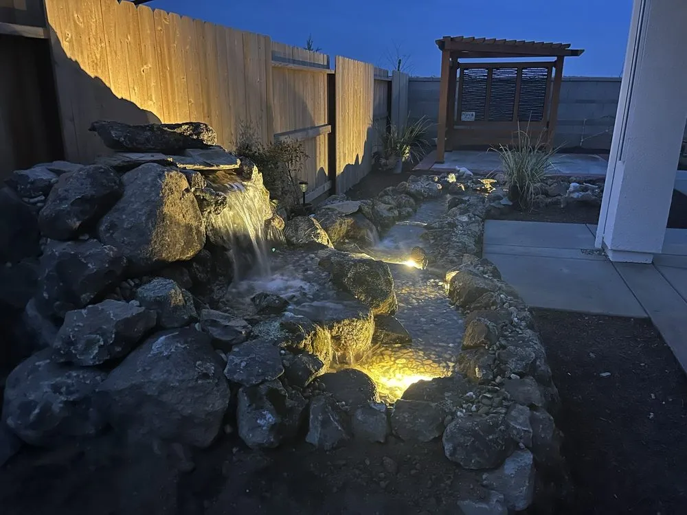 Professional yard maintenance with custom design in Roseville, CA by Stableroot Landscape Construction